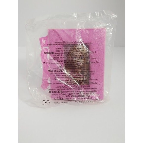 Sealed Vtg 2002 McDonalds Happy Meal Toy Barbie Frame - Picture 5 of 6